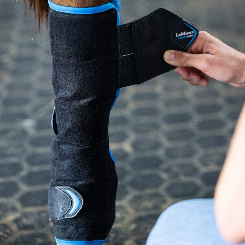 Lemieux - Guêtres refroidissantes arrière Freeze Flow Ice noir | - Ohlala
