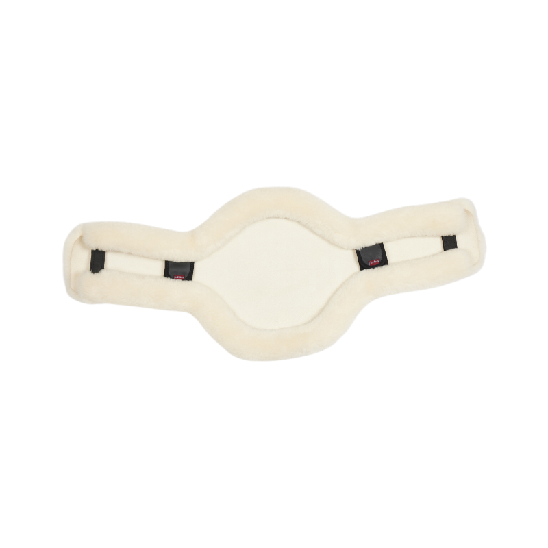 Lemieux - Housse de sangle à bavette courte Anatomic en laine mérinos+ naturel | - Ohlala