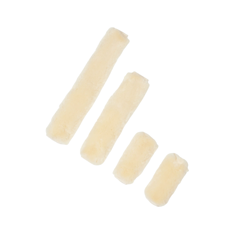 Lemieux - Kit fourreau de licol Simuwool naturel | - Ohlala