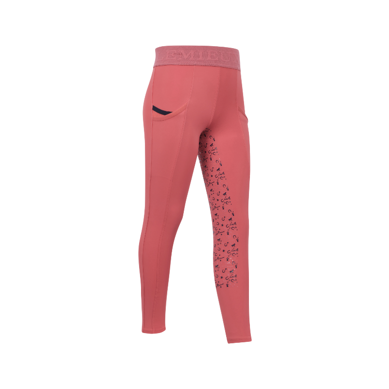 Lemieux - Legging d'équitation enfant Pull-on Mini cranberry | - Ohlala