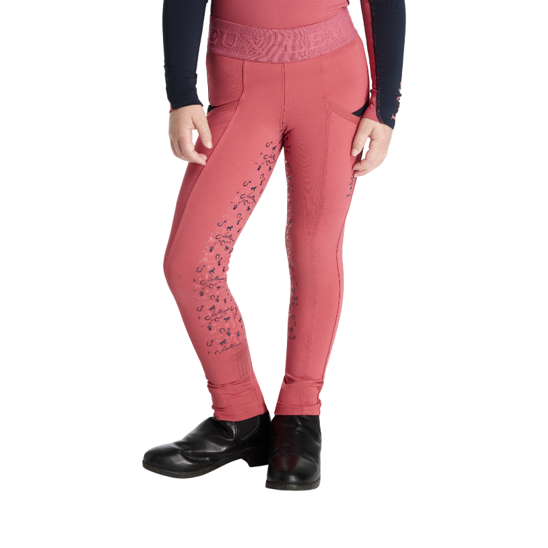 Lemieux - Legging d'équitation enfant Pull-on Mini cranberry | - Ohlala
