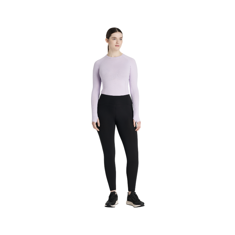 Lemieux - Legging d'équitation femme Pull-on brossé Natalie noir | - Ohlala