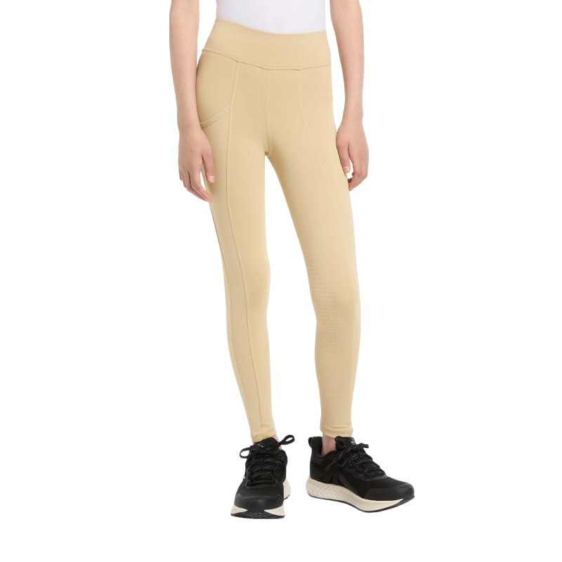Lemieux - Legging d'équitation fille Pull-on Junior Young Rider beige | - Ohlala