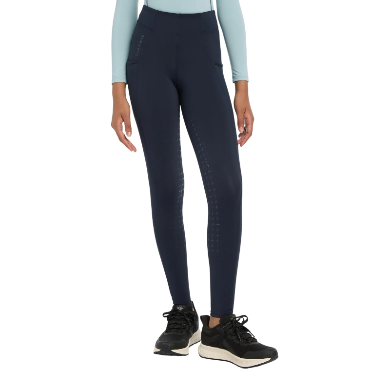 Lemieux - Legging d'équitation fille Pull-on Orla Young Rider marine | - Ohlala