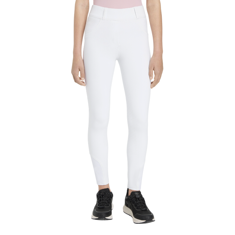 Lemieux - Legging d’équitation fille Remi Young Rider blanc | - Ohlala