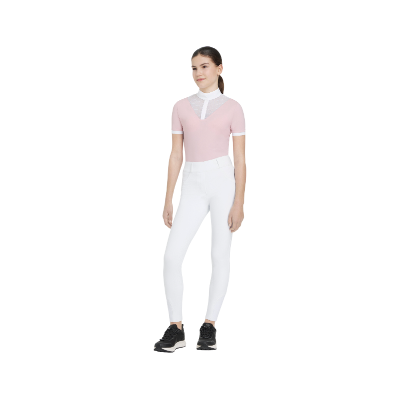 Lemieux - Legging d’équitation fille Remi Young Rider blanc | - Ohlala