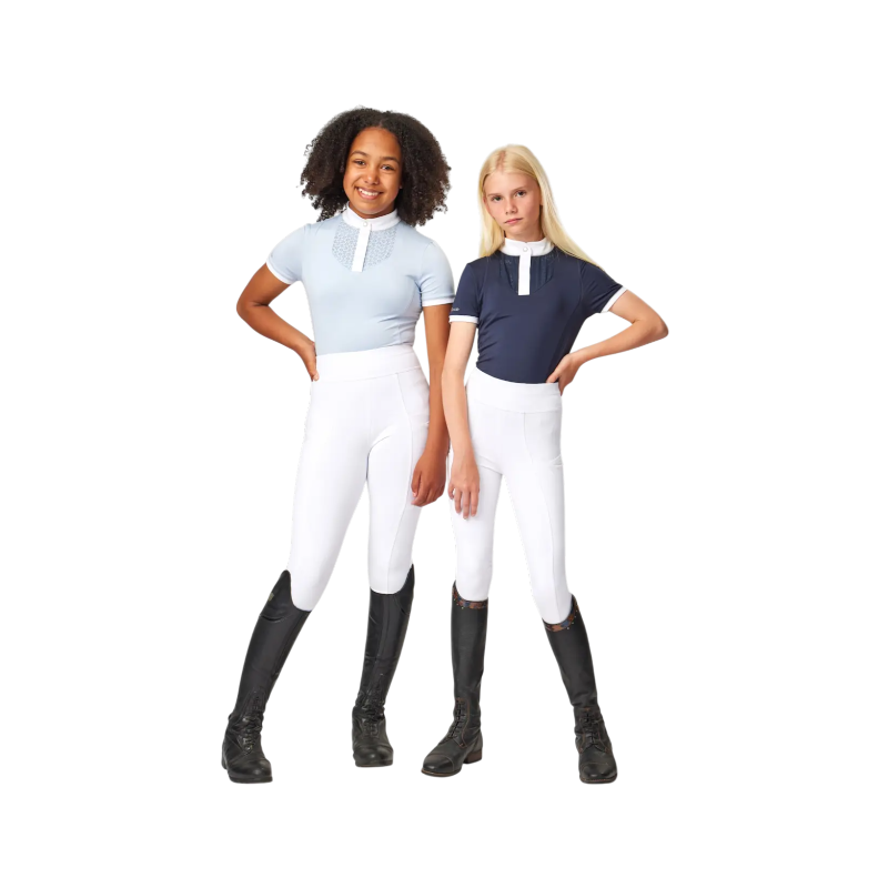 Lemieux - Legging d'équitation junior Young Rider Pull On blanc | - Ohlala