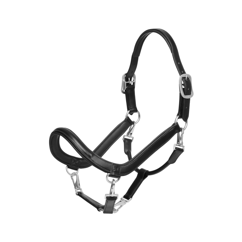 Lemieux - Licol pour chevaux Leather Grooming noir | - Ohlala