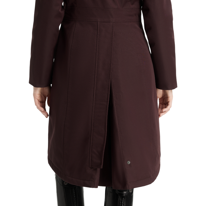 LeMieux - Manteau d’équitation imperméable long femme Anya damson | - Ohlala