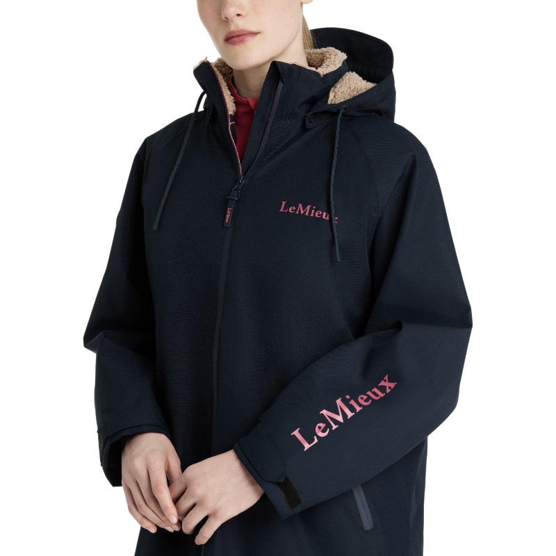 LeMieux - Manteau de pluie femme HydroShield marine | - Ohlala