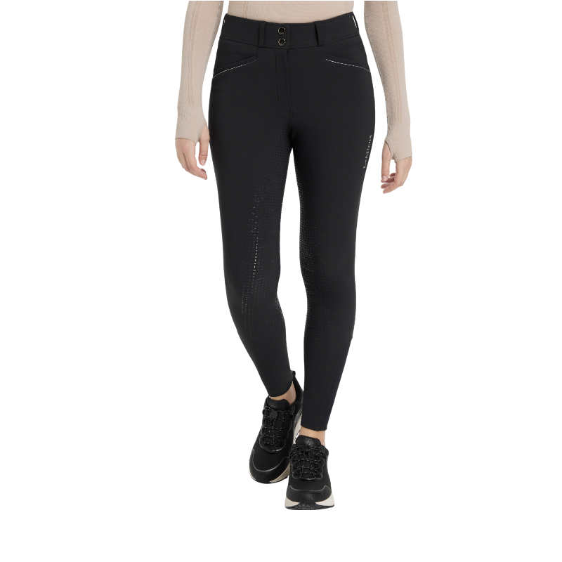 Lemieux - Pantalon d'équitation femme Freya Pro noir | - Ohlala