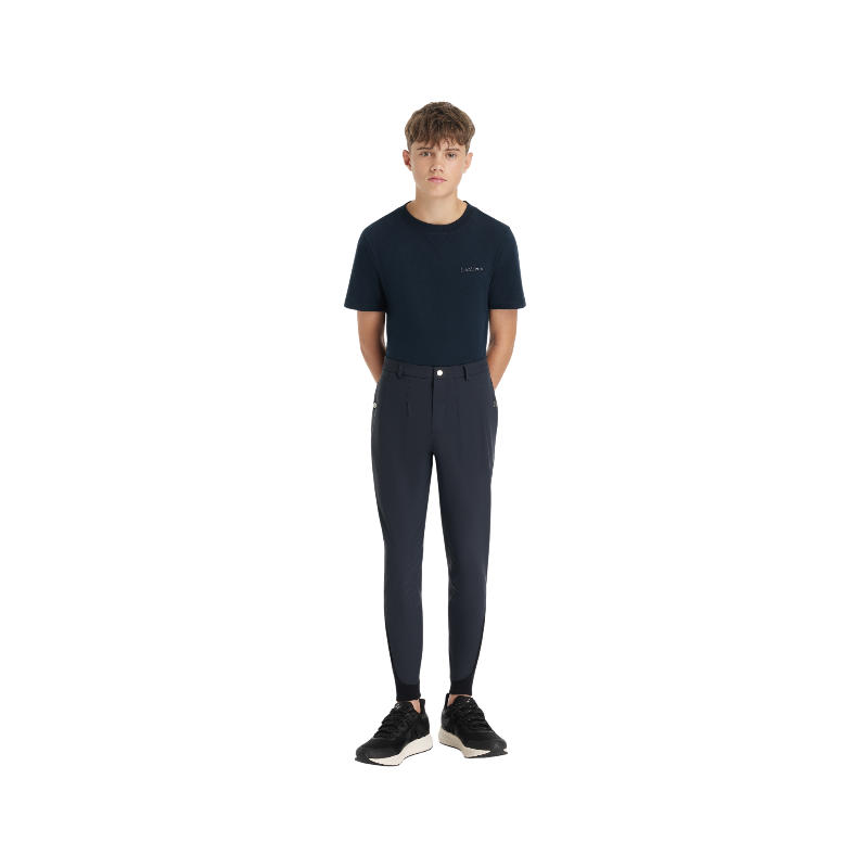 Lemieux - Pantalon d’équitation garçon Young Rider Boys Classique marine | - Ohlala