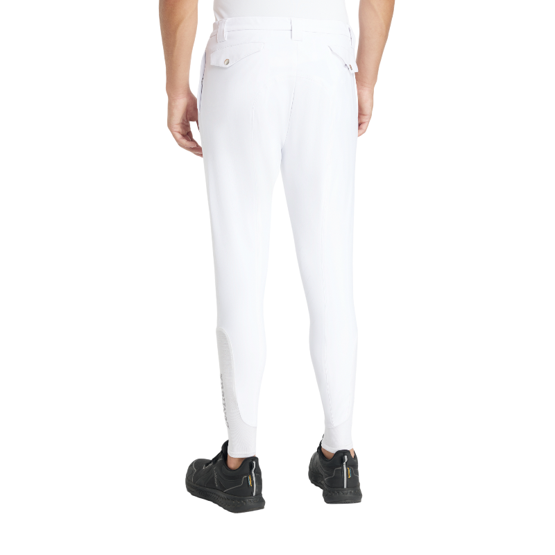 Lemieux - Pantalon d’équitation homme Classique Full Grip blanc | - Ohlala