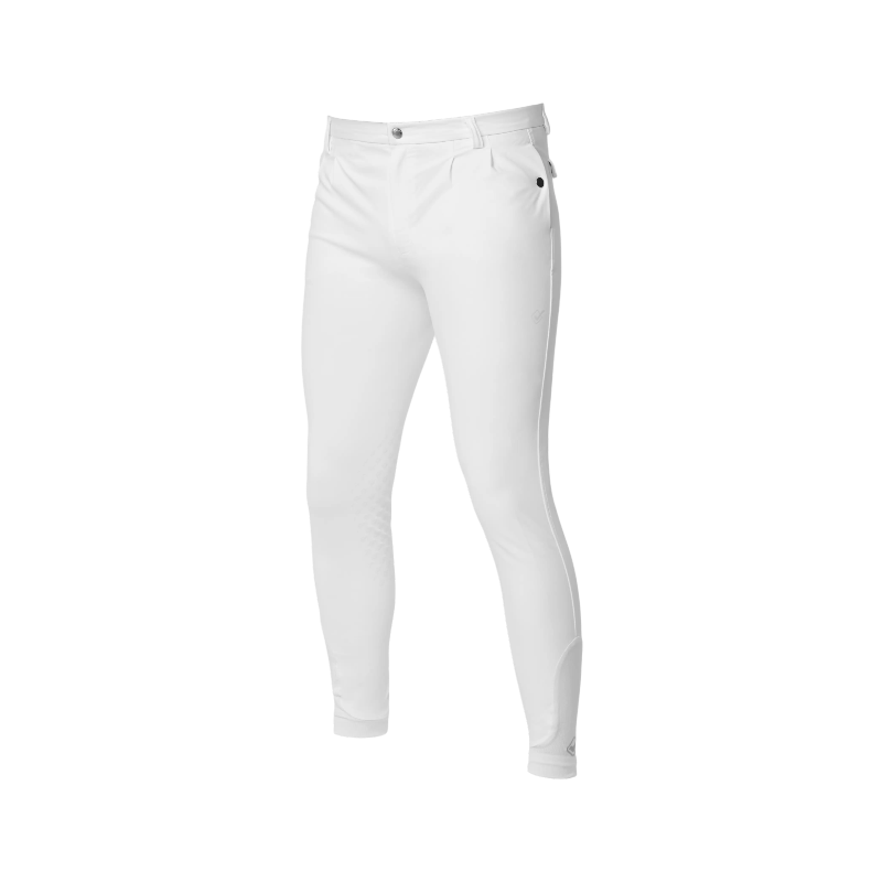 Lemieux - Pantalon d'équitation homme Elite Classic Pleated blanc | - Ohlala