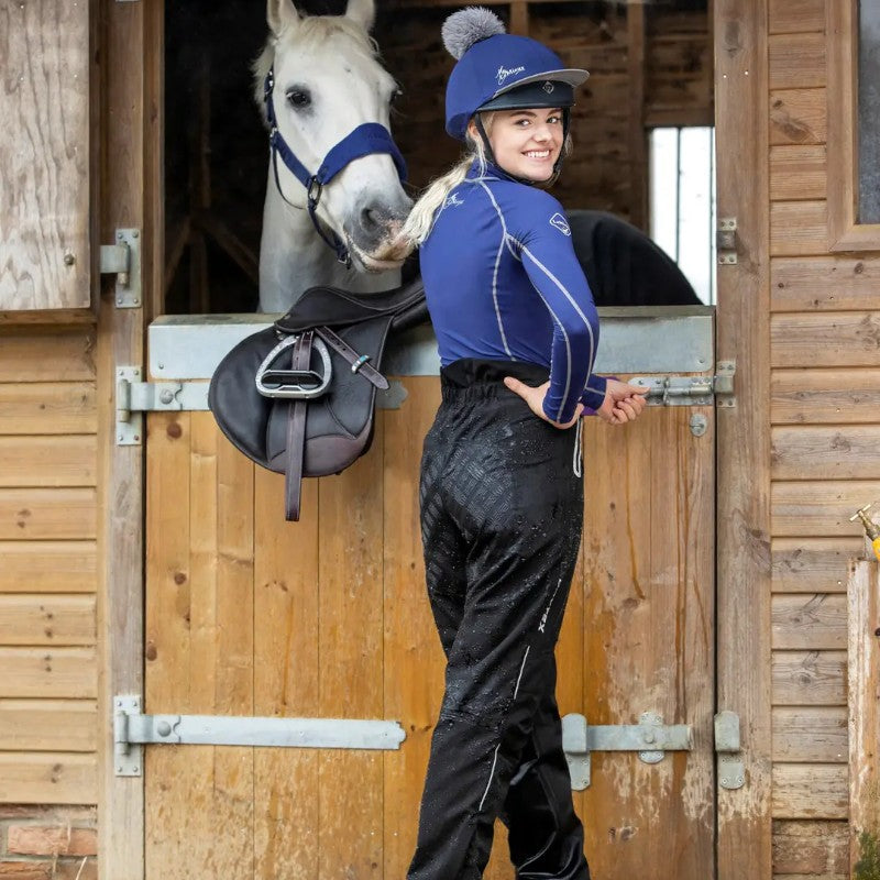 Lemieux - Pantalon imperméable unisexe DryTex Stormwear noir | - Ohlala