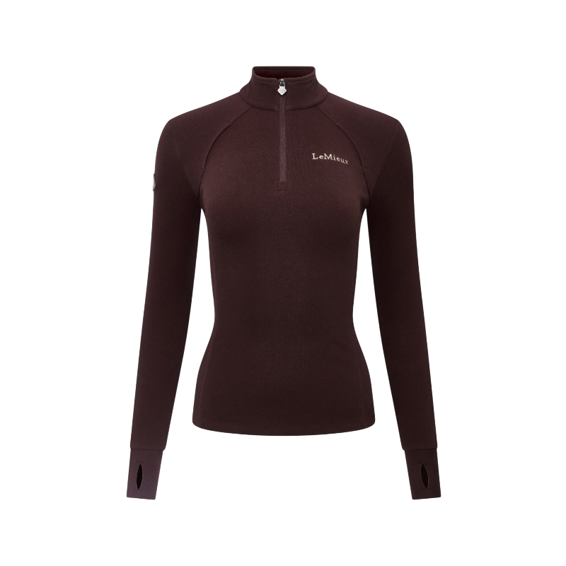 Lemieux - Polaire à col zippé femme Frances damson | - Ohlala