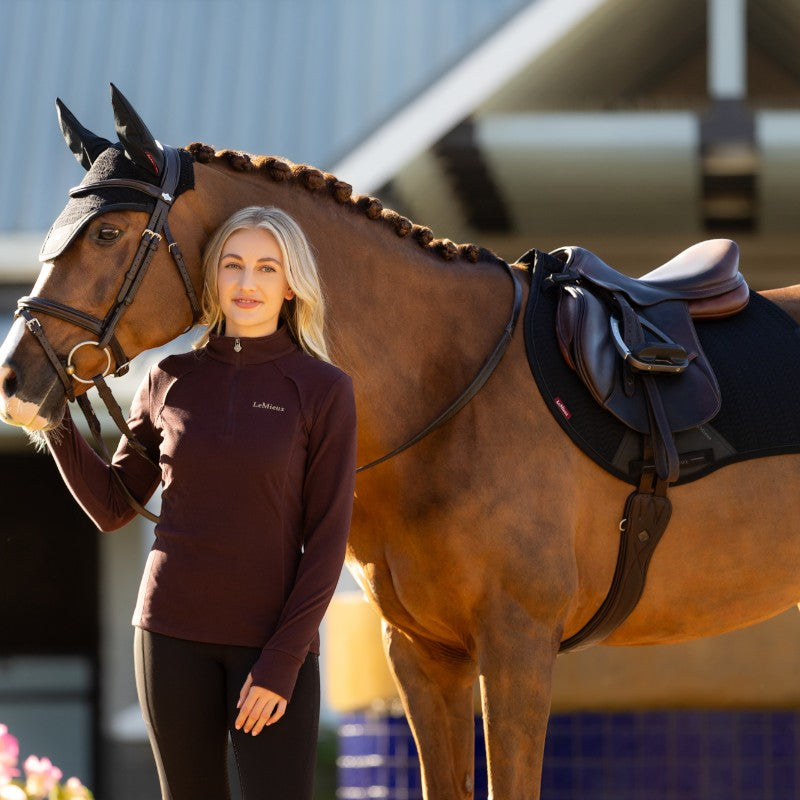 Lemieux - Polaire à col zippé femme Frances damson | - Ohlala