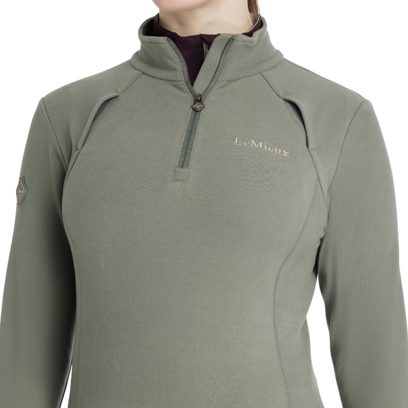 Lemieux - Polaire à col zippé femme Frances rosemary | - Ohlala