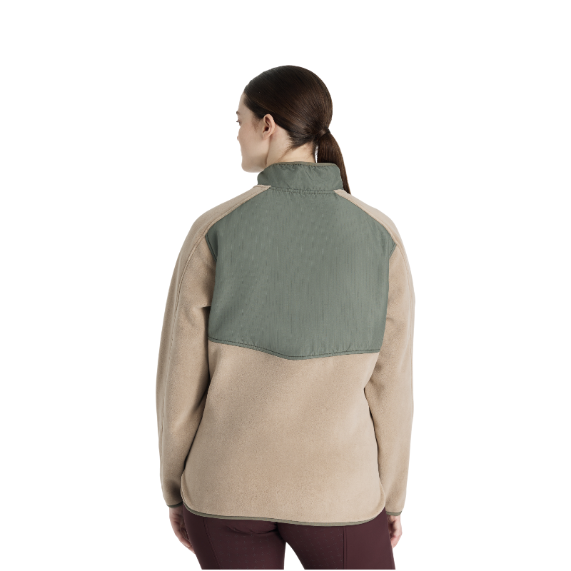 LeMieux - Polaire bi-matière col zippé femme Clara rosemary | - Ohlala