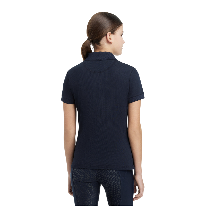 Lemieux - Polo enfant Classique Junior Young Rider marine | - Ohlala