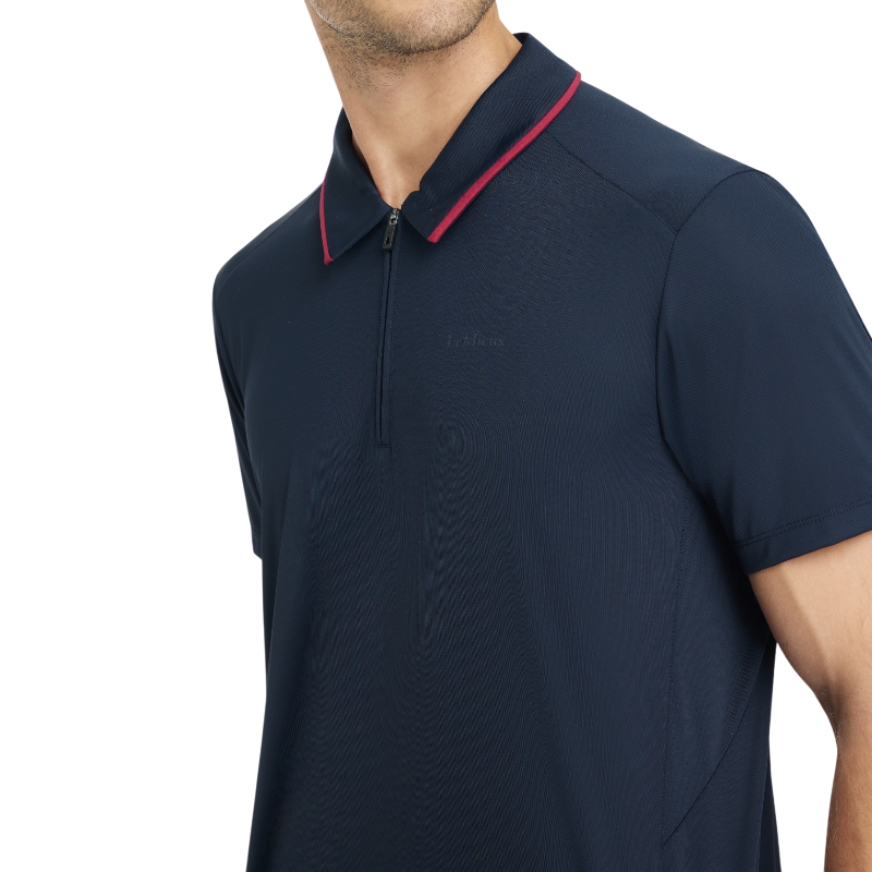 Lemieux - Polo homme Performance marine | - Ohlala