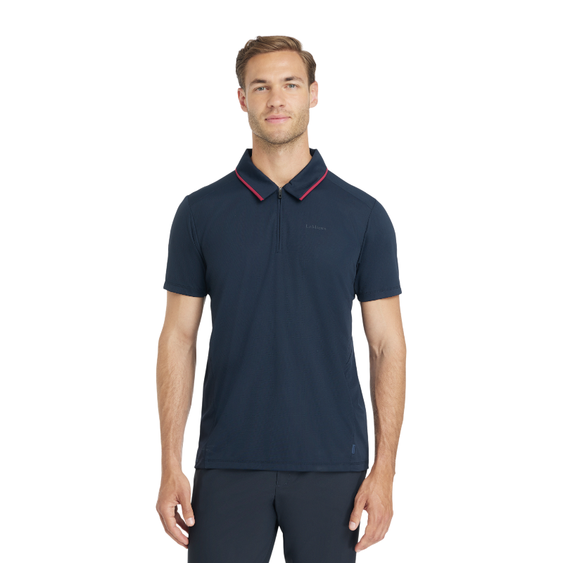 Lemieux - Polo homme Performance marine | - Ohlala
