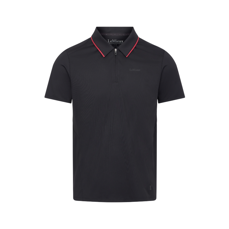 Lemieux - Polo homme Performance noir | - Ohlala