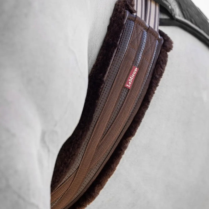 Lemieux - Sangle anatomique doublée polaire Fleece Lined marron/ marron | - Ohlala