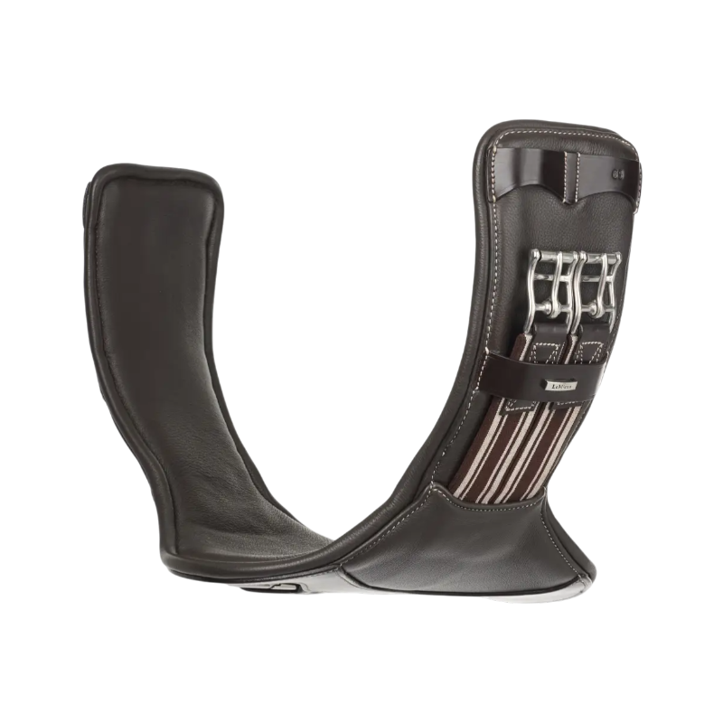 Lemieux - Sangle bavette courte Arika marron | - Ohlala