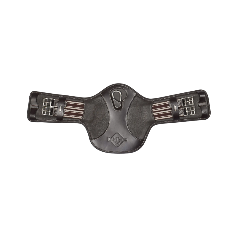 Lemieux - Sangle bavette courte Arika marron | - Ohlala