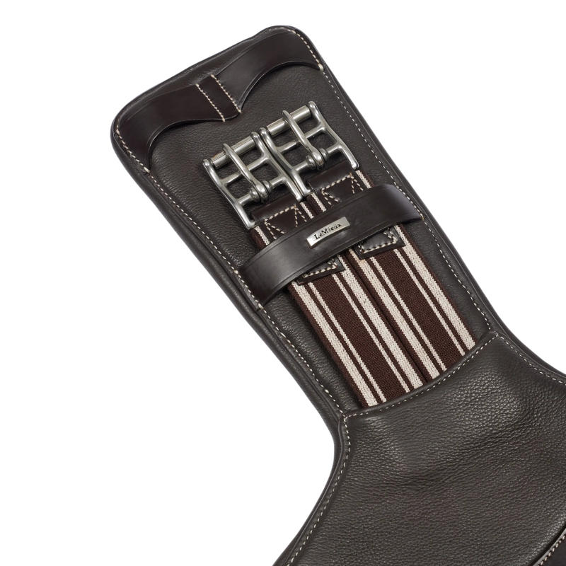 Lemieux - Sangle bavette courte Arika marron | - Ohlala