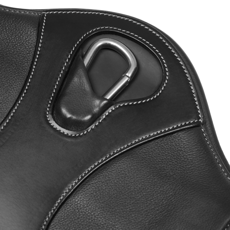 Lemieux - Sangle bavette courte Arika noir | - Ohlala