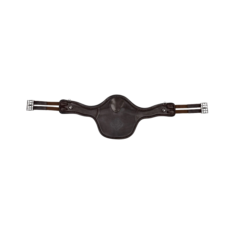Lemieux - Sangle bavette longue Gel-Tek Anatomic marron | - Ohlala