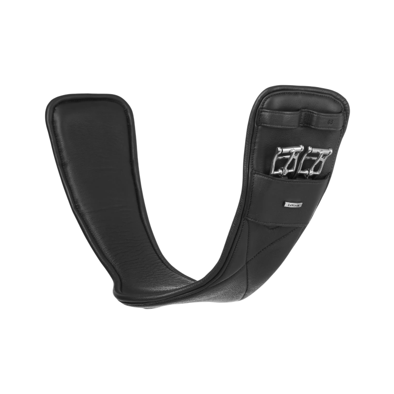 Lemieux - Sangle courte de dressage cuir Arika marron | - Ohlala