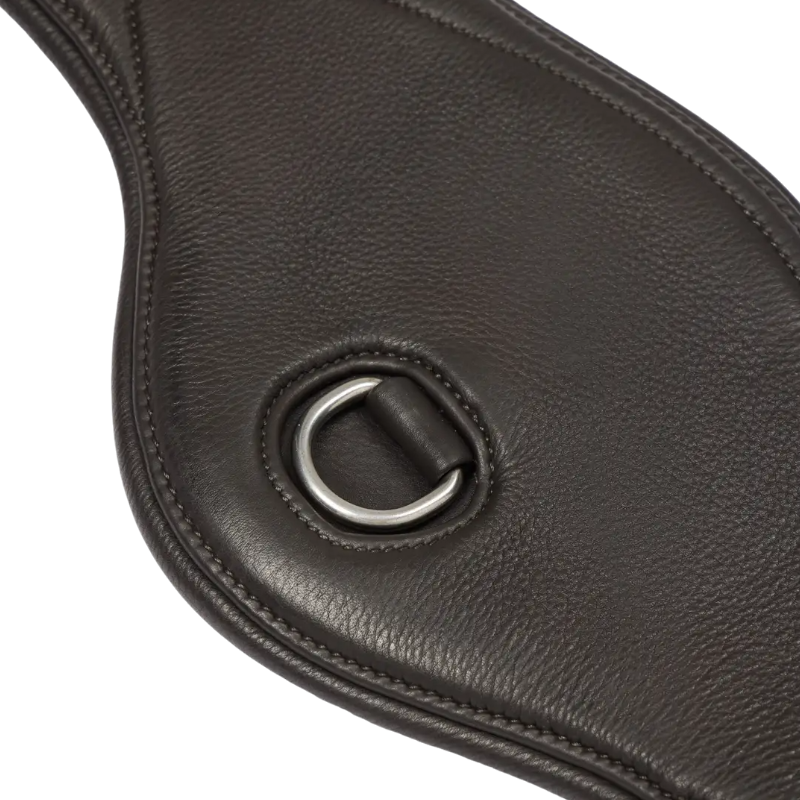 Lemieux - Sangle courte de dressage cuir Arika marron | - Ohlala