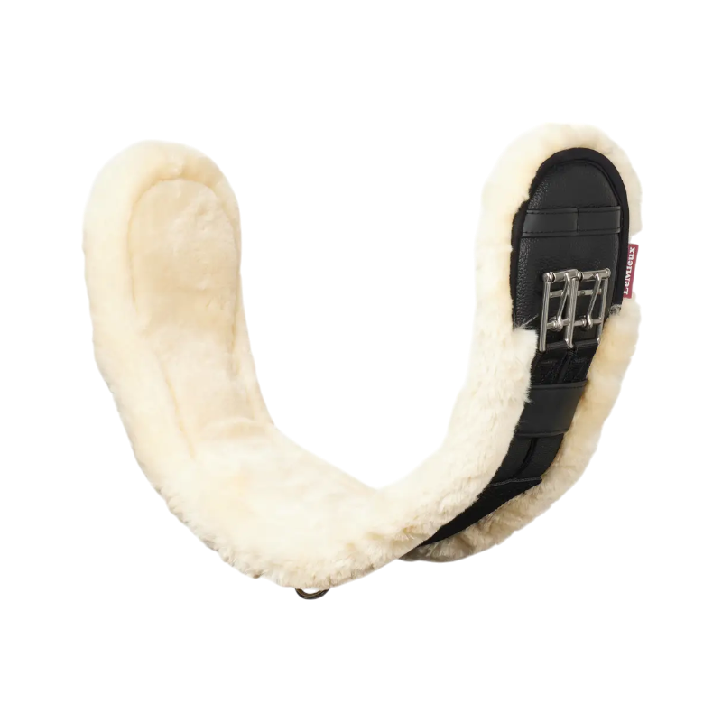Lemieux - Sangle de dressage Integrated noir/ natural | - Ohlala