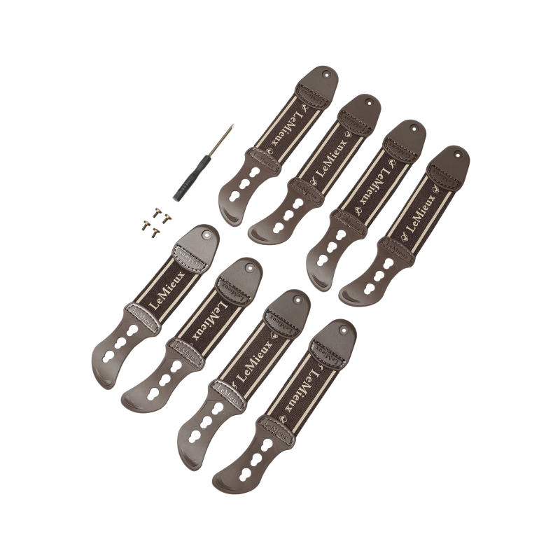 Lemieux - Sangles de rechange pour protège-boulets Exo-Flex marron | - Ohlala