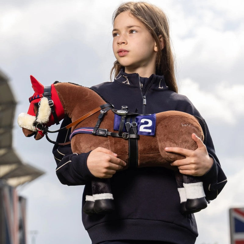 Lemieux - Selle de course pour Toy Pony noir | - Ohlala