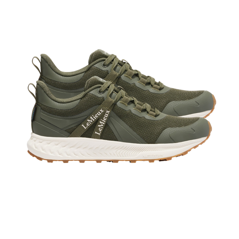 Lemieux - Sneakers Trax Waterproof kaki | - Ohlala