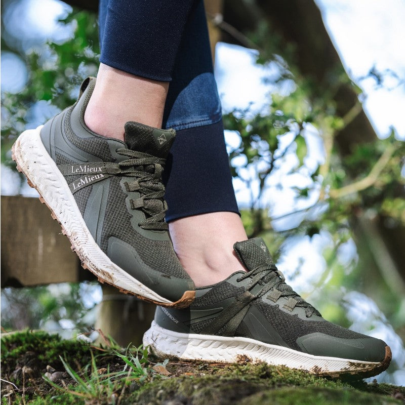 Lemieux - Sneakers Trax Waterproof kaki | - Ohlala