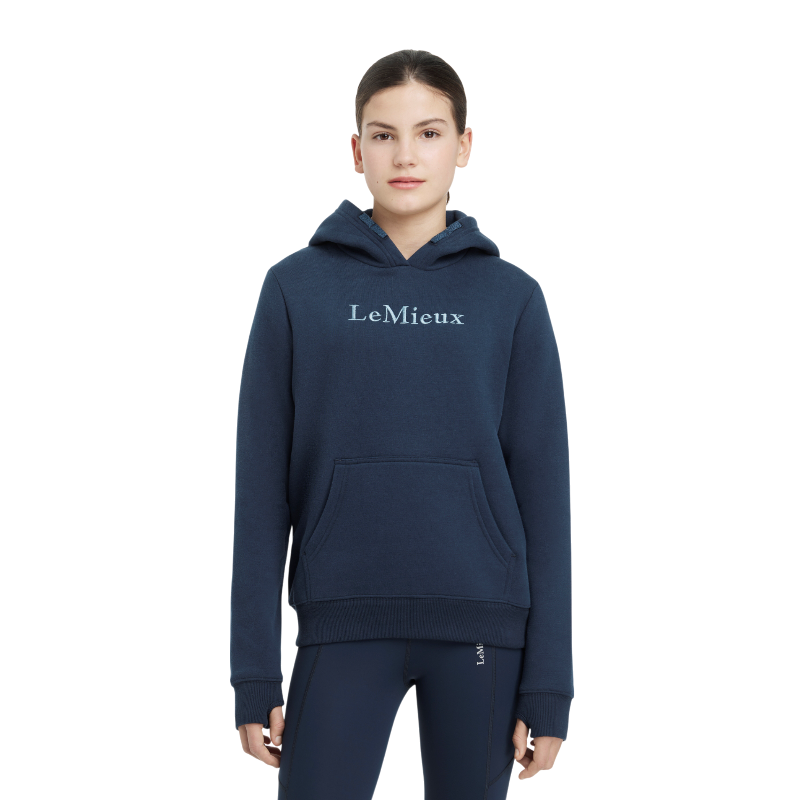 Lemieux - Sweat à capuche enfant Classique Junior Young Rider marine | - Ohlala
