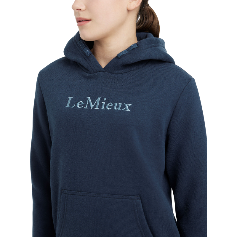 Lemieux - Sweat à capuche enfant Classique Junior Young Rider marine | - Ohlala
