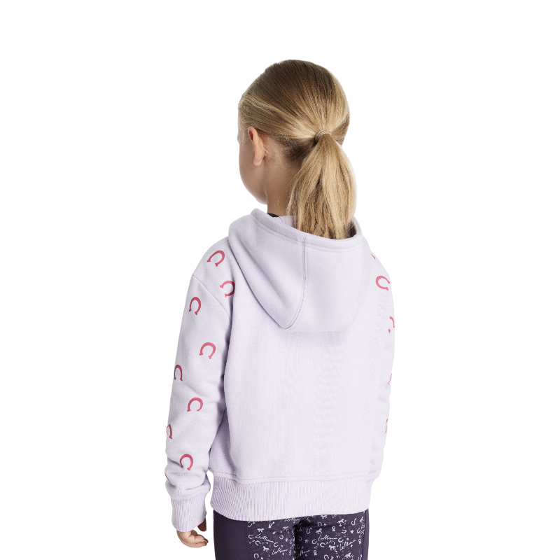 Lemieux - Sweat à capuche enfant Mini Romi lilac | - Ohlala