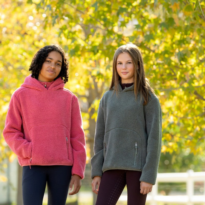 Lemieux - Sweat à capuche enfant Young Rider Avalon rosemary | - Ohlala