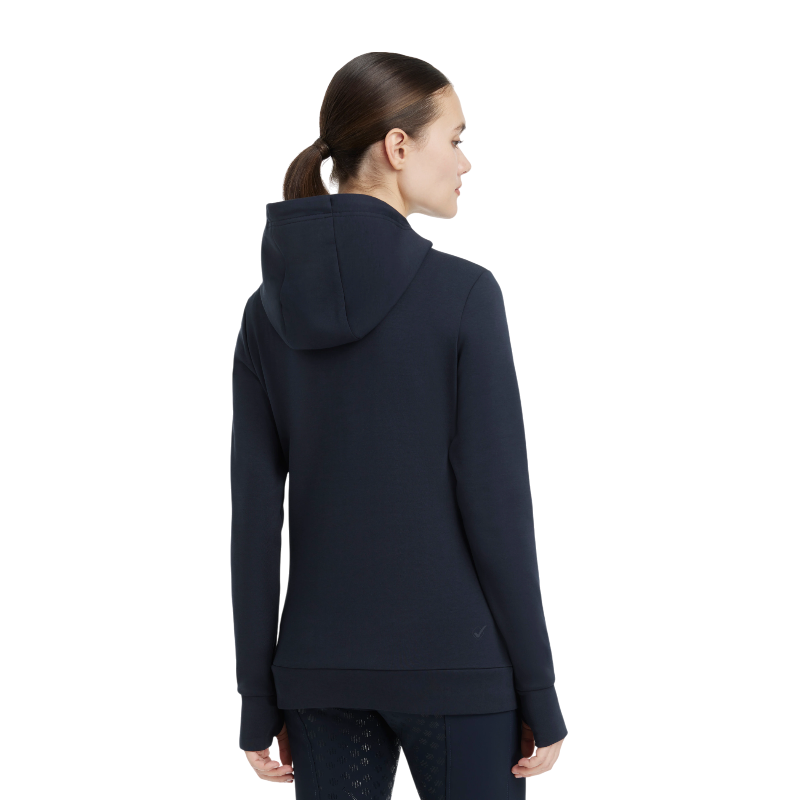 Lemieux - Sweat à capuche femme Classique marine | - Ohlala