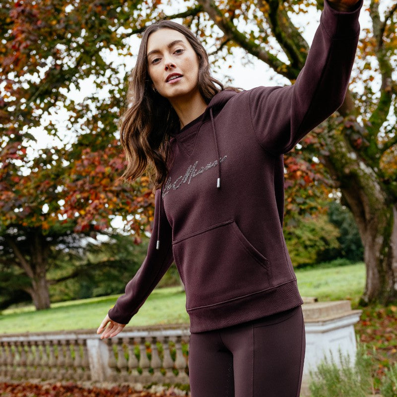 LeMieux - Sweat à capuche femme Elspeth damson | - Ohlala