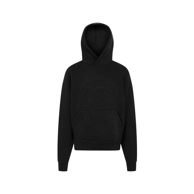 Lemieux - Sweat à capuche garçon Young Rider noir | - Ohlala