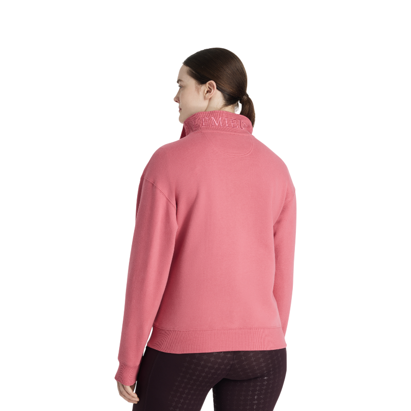 LeMieux - Sweat col zippé femme Keira cranberry | - Ohlala