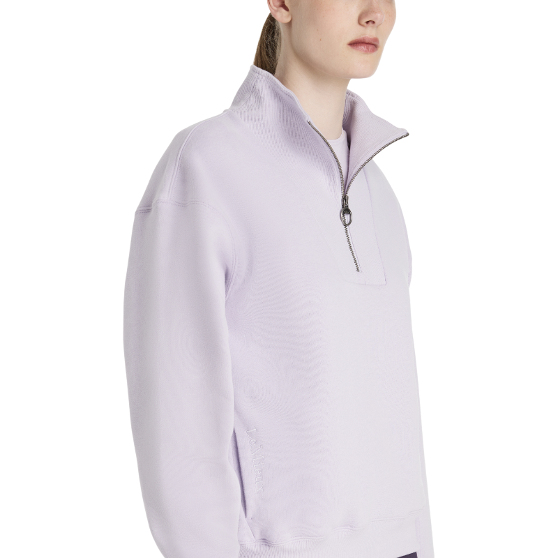 LeMieux - Sweat col zippé femme Keira lilac | - Ohlala