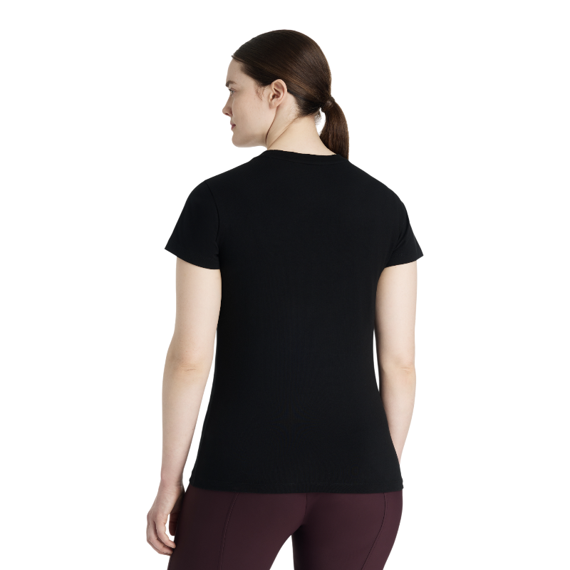 Lemieux - T-shirt Classique femme noir | - Ohlala